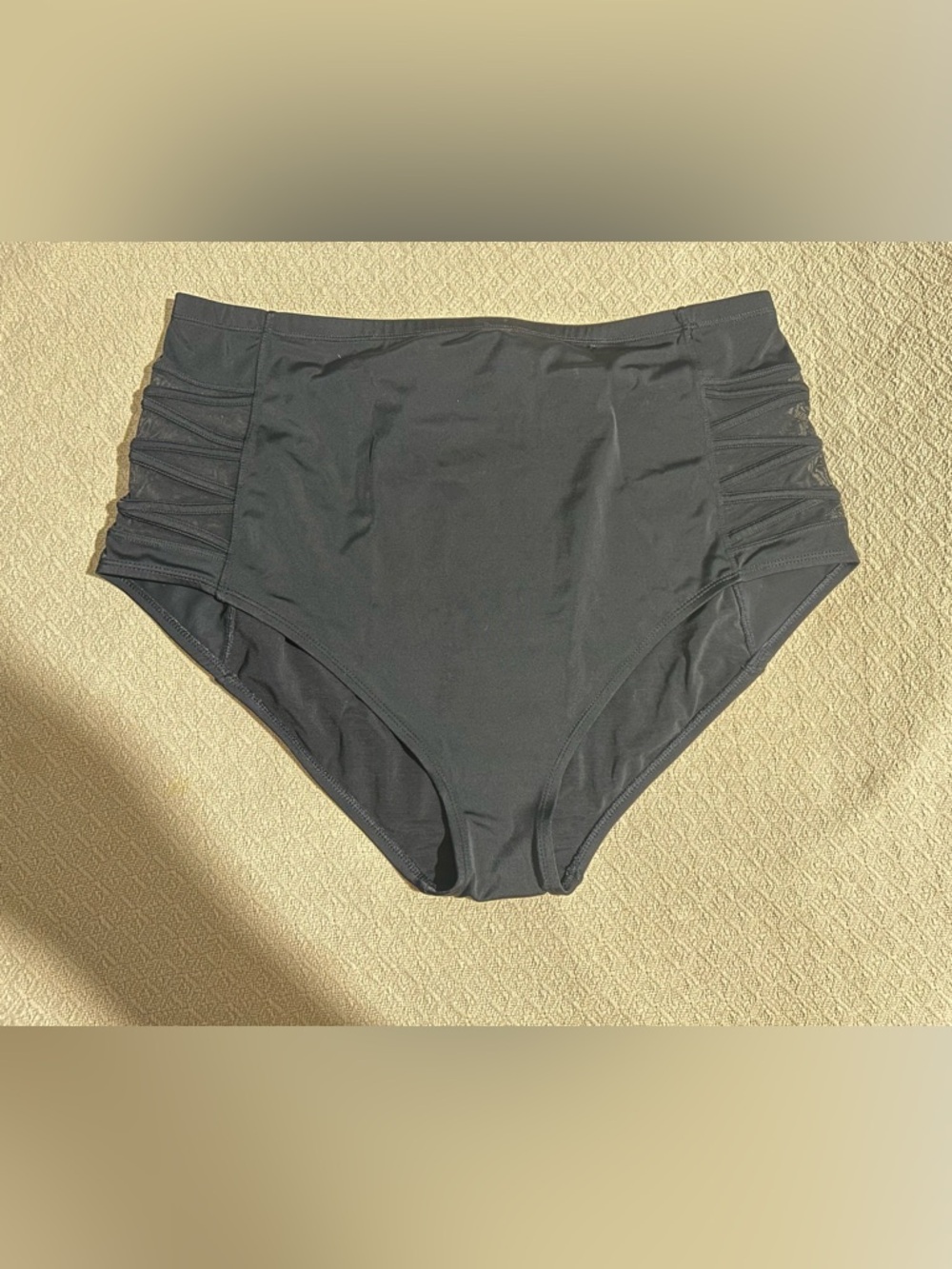 torrid Black High-Rise Swim Bottoms